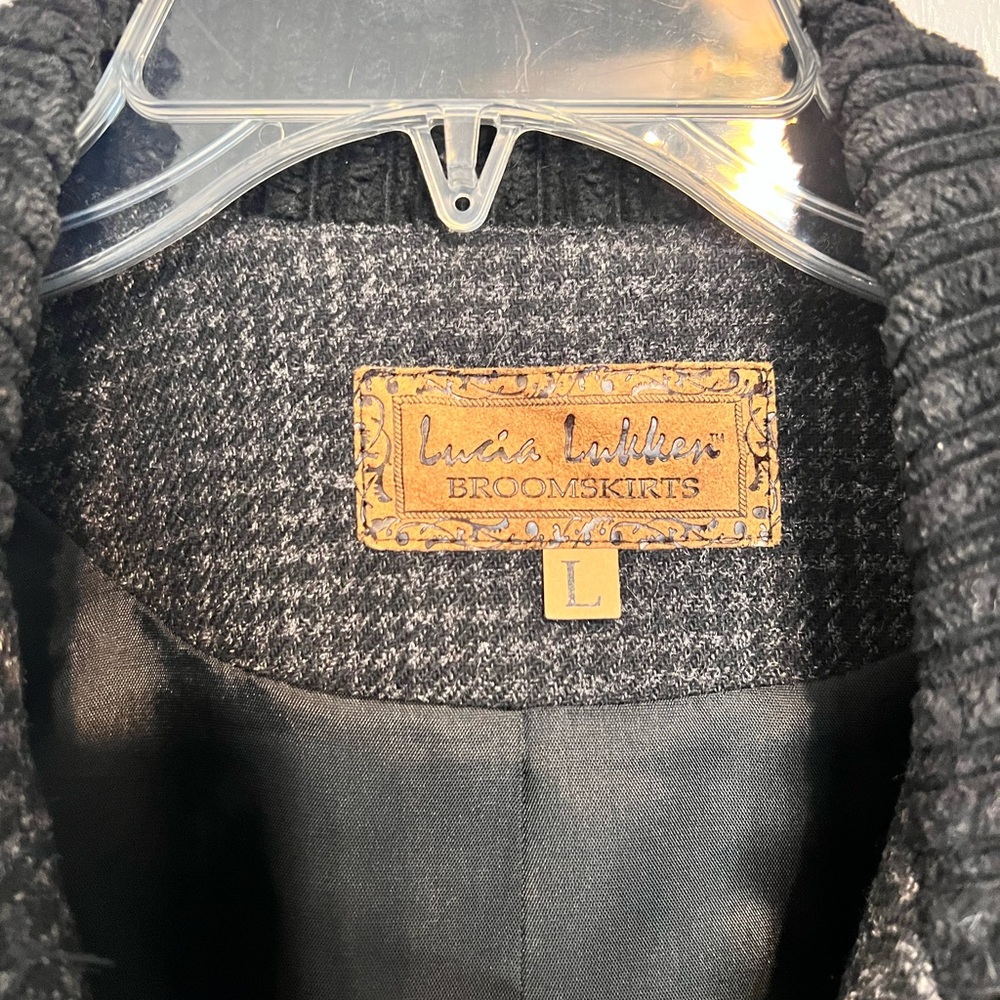 Fall Jacket. Patchwork Black And White - image 2